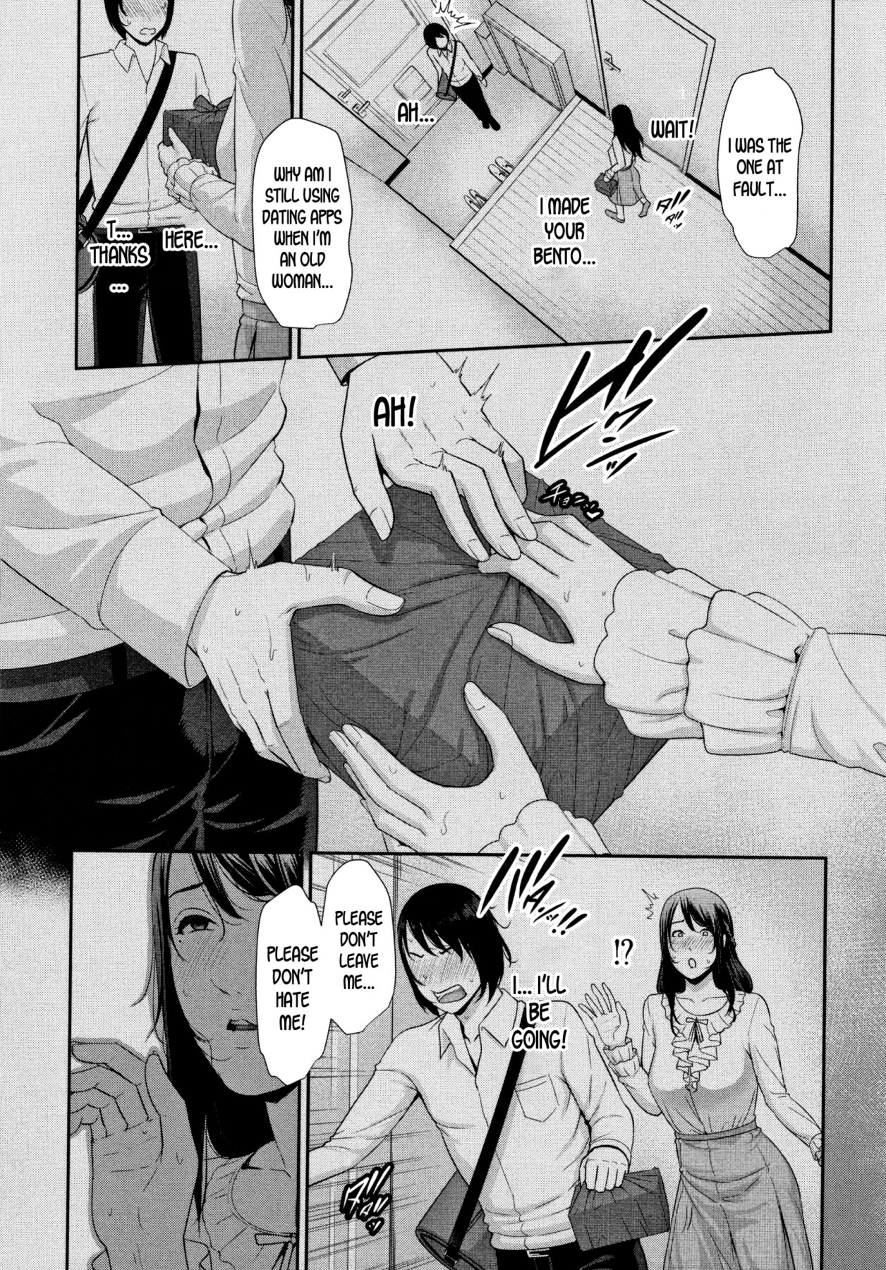Hentai Manga Comic-Drowning in Sex With Mom-Read-181